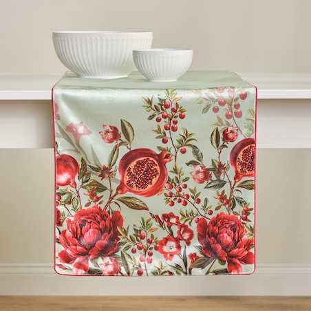 Bieżnik z nadrukiem Pomelia 40x180 cm