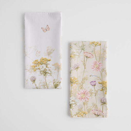 Komplet Ścierek Koperino 45x65 cm z motywem kwiatowym