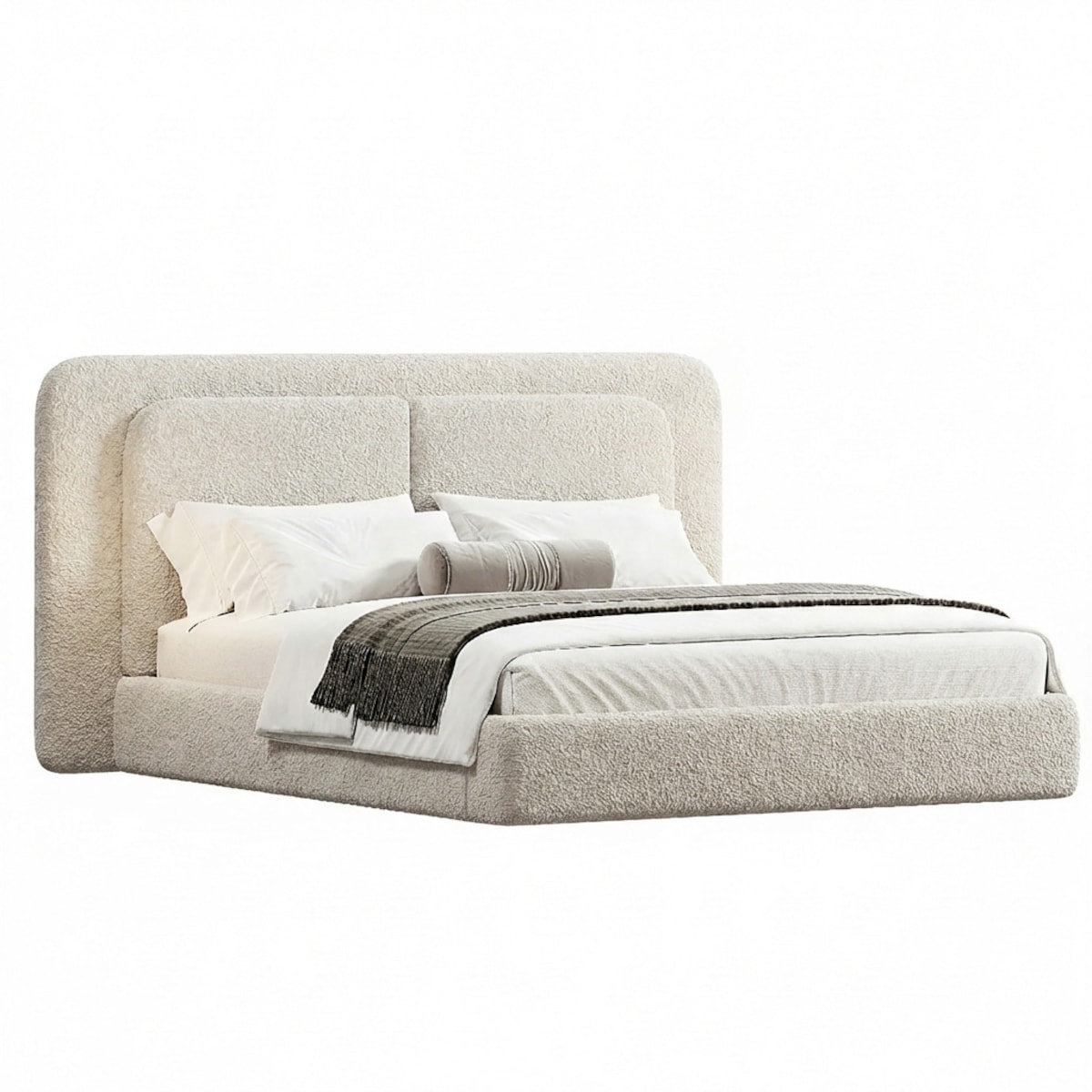 Łóżko Tapicerowane Prime 160X200 Stelaż Pojemnik Na Pościel Loop 02