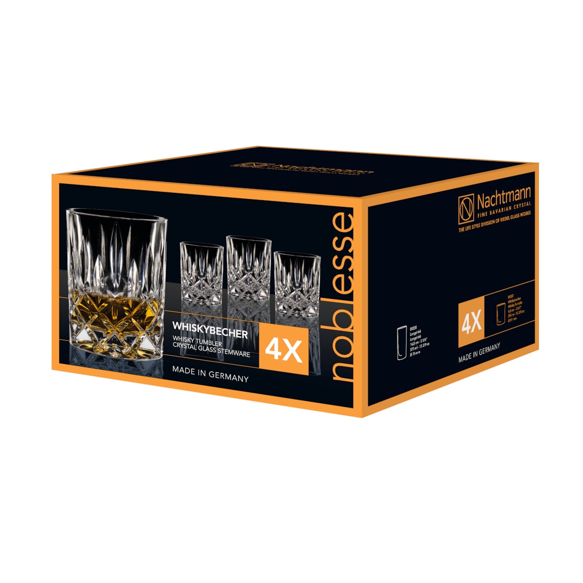 Komplet Szklanek Noblesse whisky