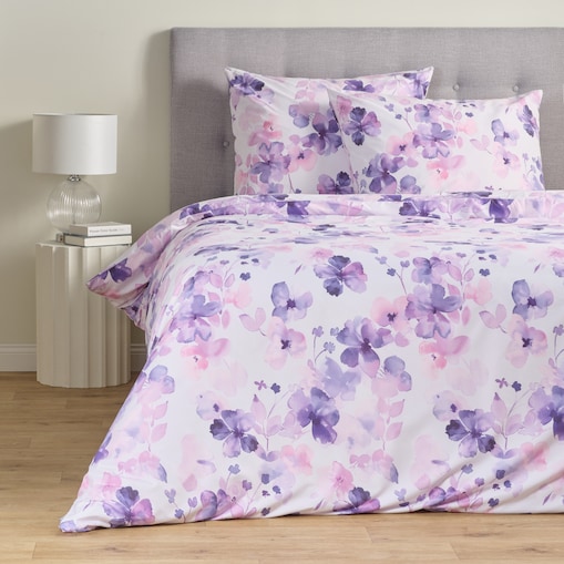 Pościel Z Mikrofibry Mistik 200x220 cm z motywem kwiatowym