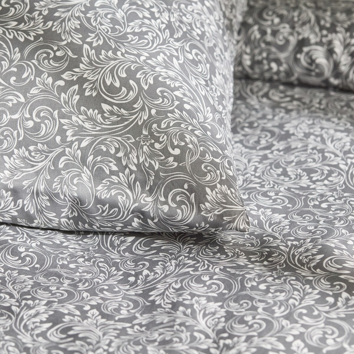 Pościel z bawełny satynowej Dovitteli 160x200 cm z motywem arabeski