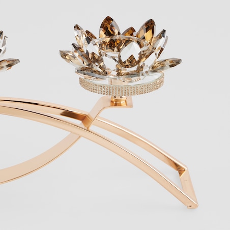 Świecznik potrójny Cristal shine diamond trio