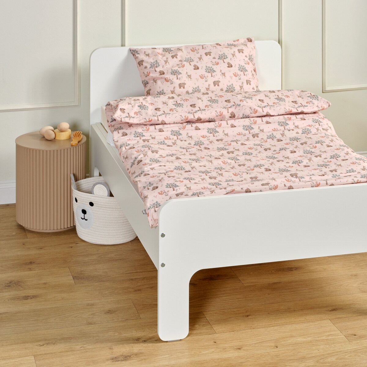 Pościel Bawełniana Ivy 100x135 cm z motywem zwierzęcym