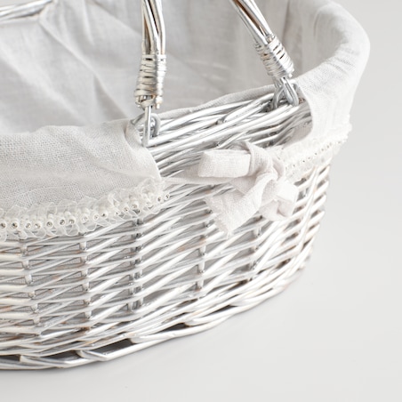 Koszyk z rączką Perla 23.5x31 cm