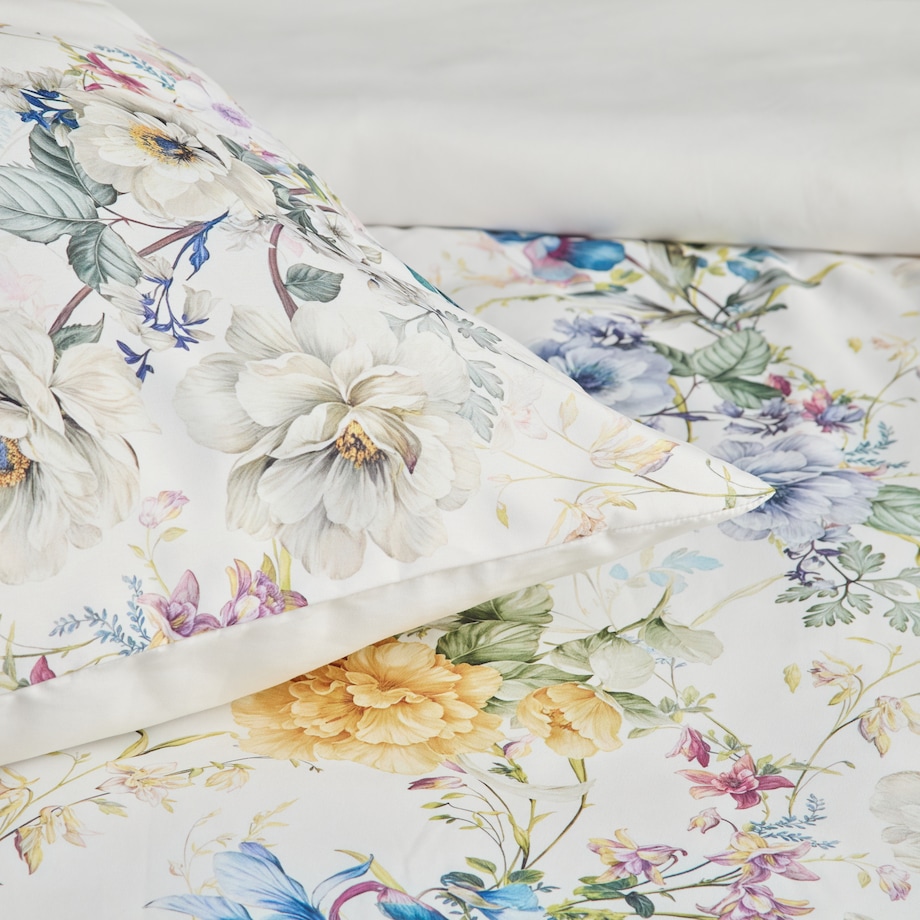 Pościel Z Mikrofibry Lizo 160x200 cm z motywem kwiatowym