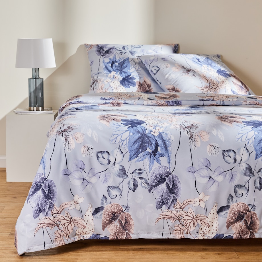 Pościel Z Mikrofibry Geada 200x220 cm z motywem kwiatowym