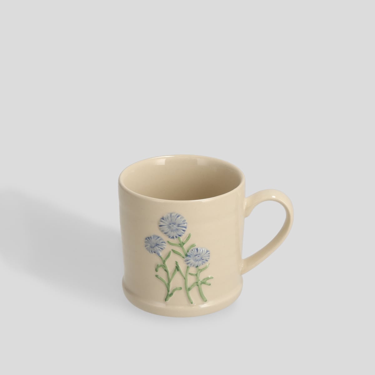 Kubek Bluval z motywem kwiatowym