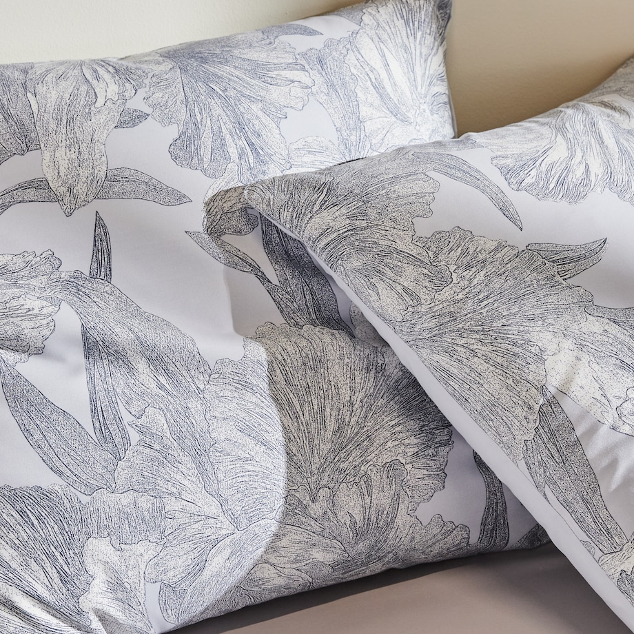 Pościel Z Mikrofibry Flowa 160x200 cm z motywem kwiatowym