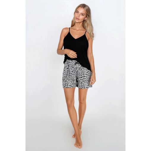 Piżama Iconic Jungle Black, XXL