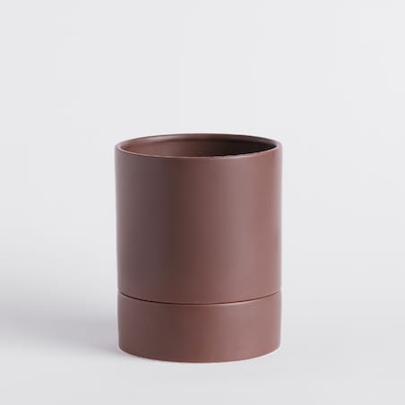 Doniczka Hannu z motywem geometrycznym