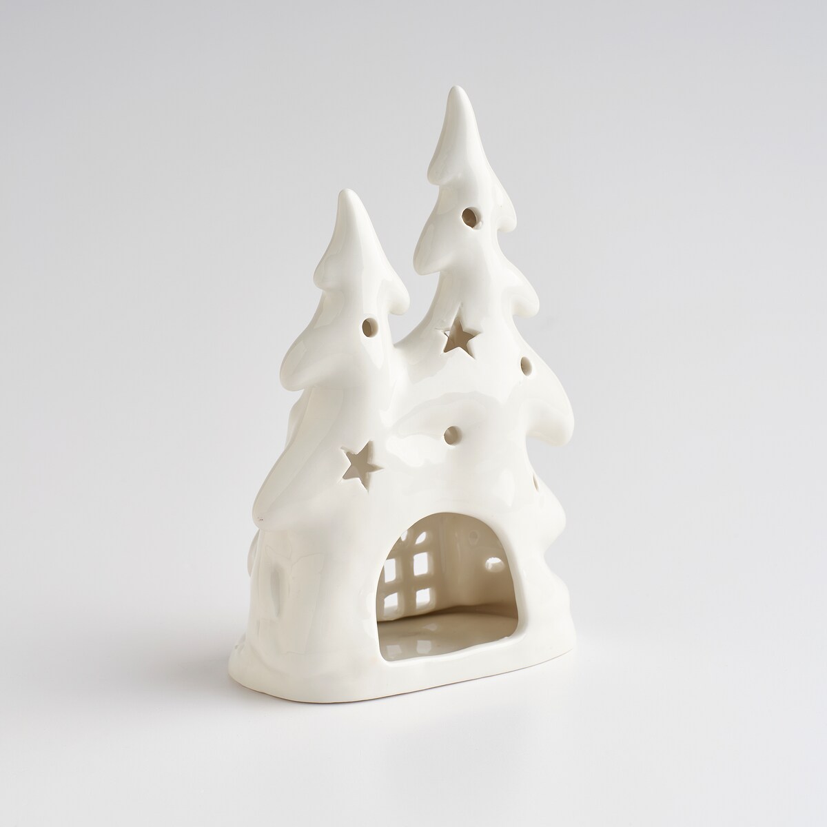 Świecznik Snowy village z motywem domku