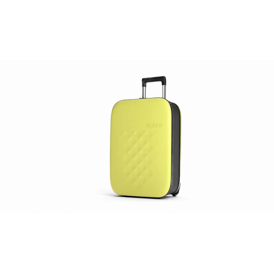 Składana walizka kabinowa Rollink, yellow iris