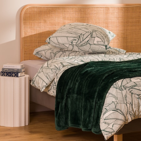 Jednokolorowy koc Grenland VI 200x220 cm