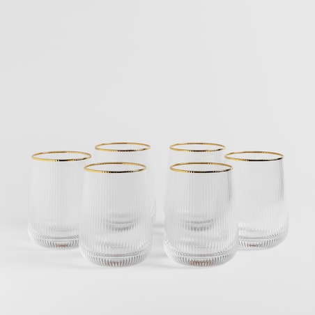 Komplet 6 szklanek Vanesa