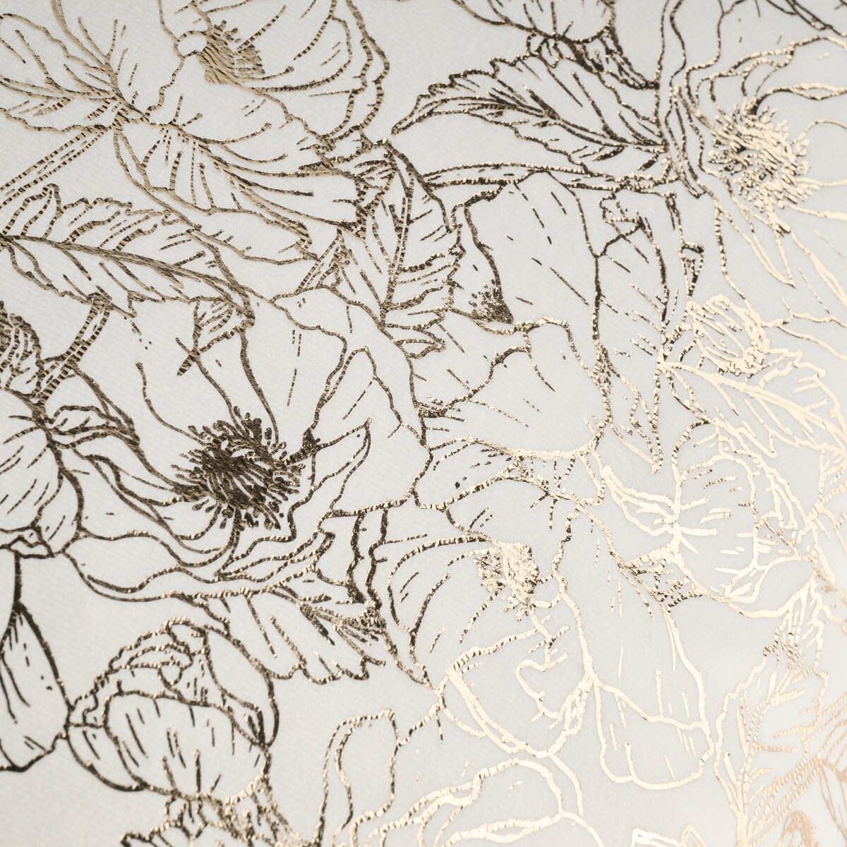 Poszewka Welwetowa Casinosis 45x45 cm z motywem kwiatowym