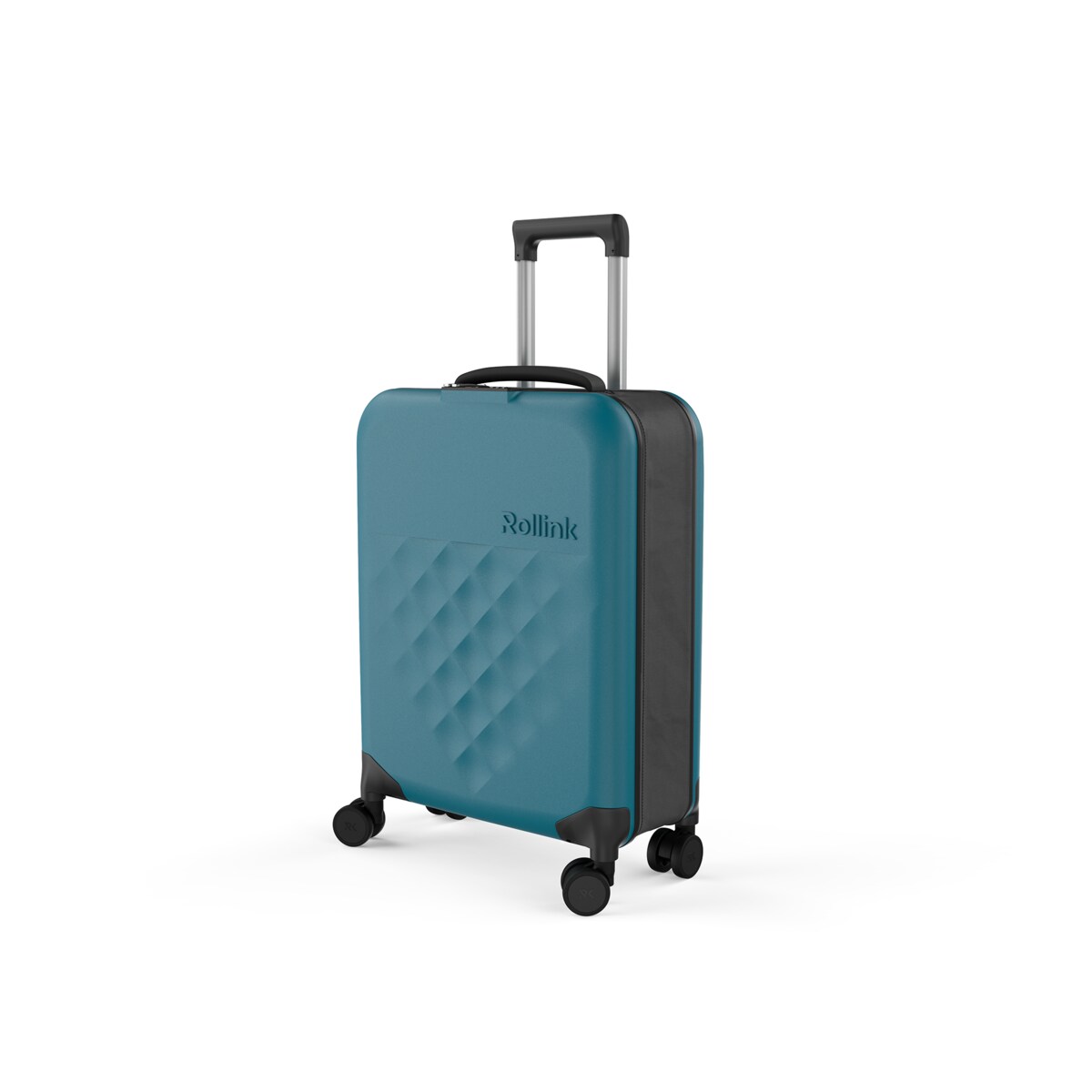 Składana walizka kabinowa Rollink, 21", deep lagoon