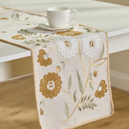 Bieżnik Haftowany Blomera 35x180 cm