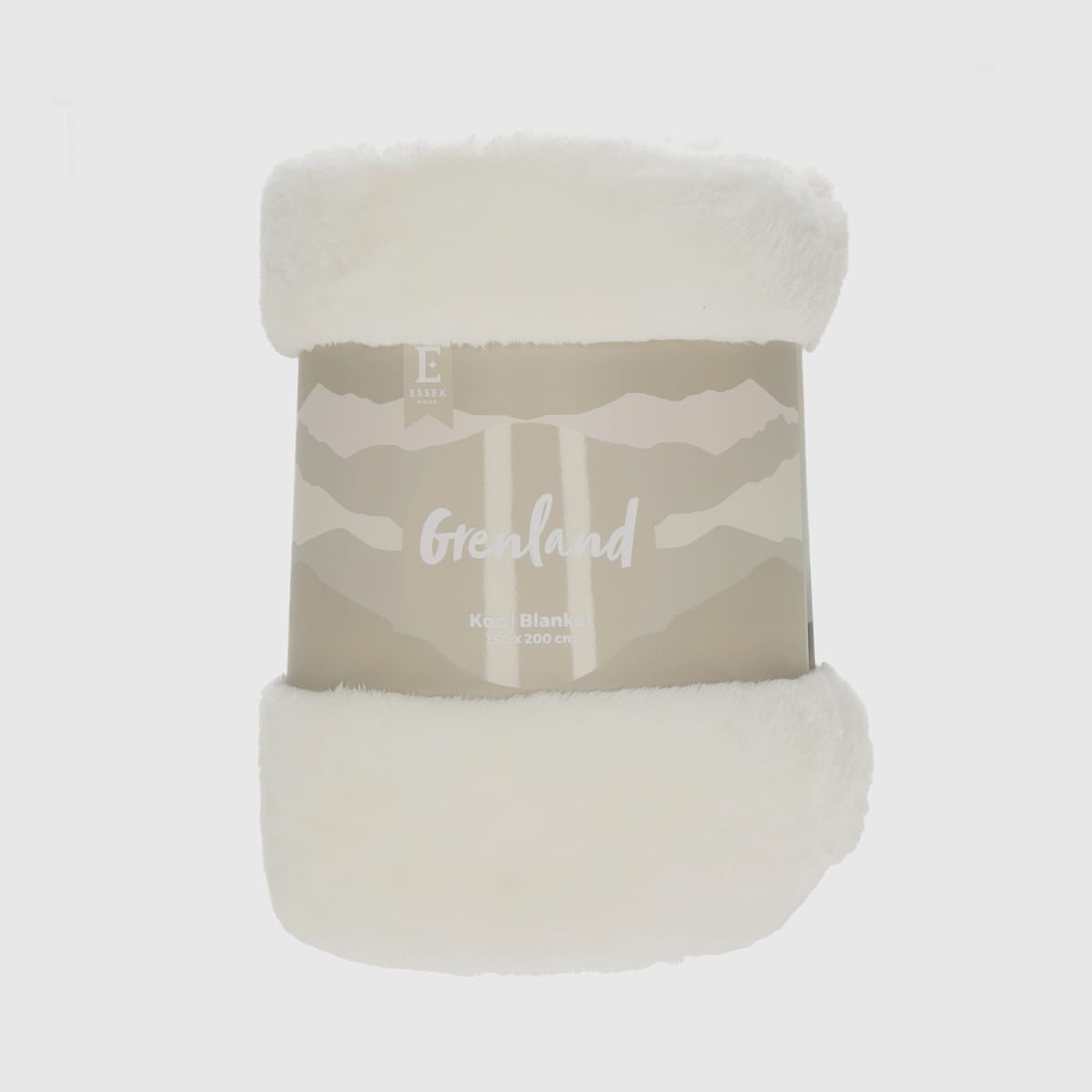 Jednokolorowy koc Grenland VII 150x200 cm