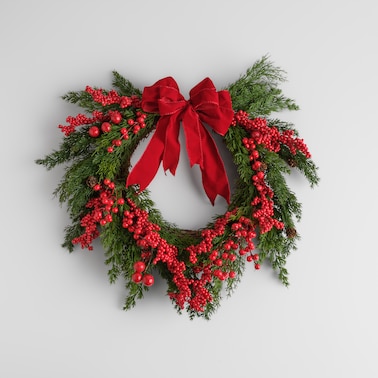 Wianek Inge z motywem roślinnym