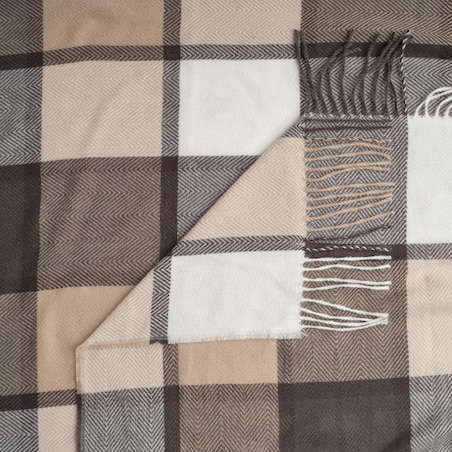 Wzorzysty koc Macaro 140x190 cm