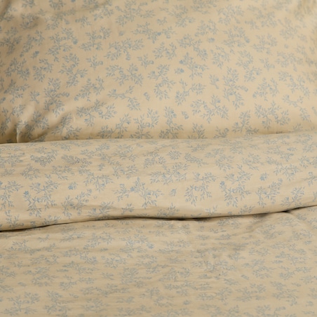 Pościel z bawełny satynowej Rosmarin 200x220 cm z motywem roślinnym