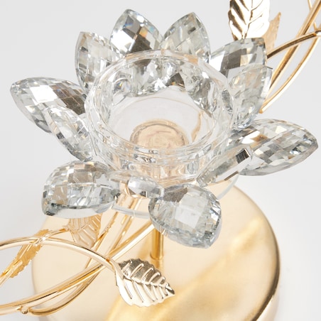 Świecznik Cristal shine halo