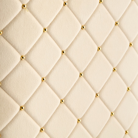 Pikowany kosz na pranie z weluru nappy 65 l