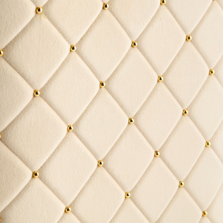 Pikowany kosz na pranie z weluru nappy 65 l