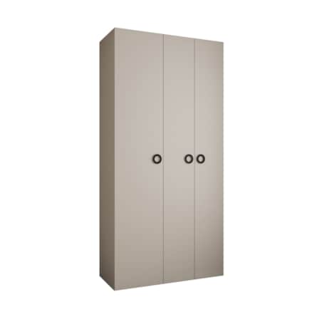 Szafa trzydrzwiowa Como 1 120 gł.50 kaszmir+czarny