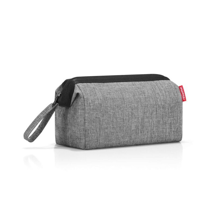 Kosmetyczka travelcosmetic twist silver - poliester, 4 l