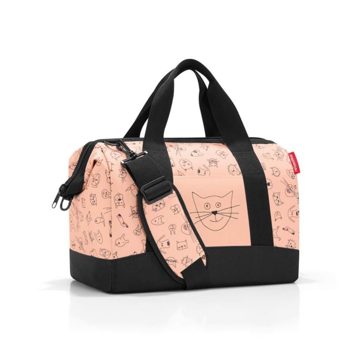 Torba Allrounder M kids cats and dogs rose, 18 l