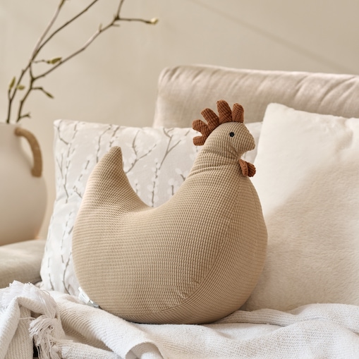 Poduszka Dekoracyjna Koko z motywem kurczaka
