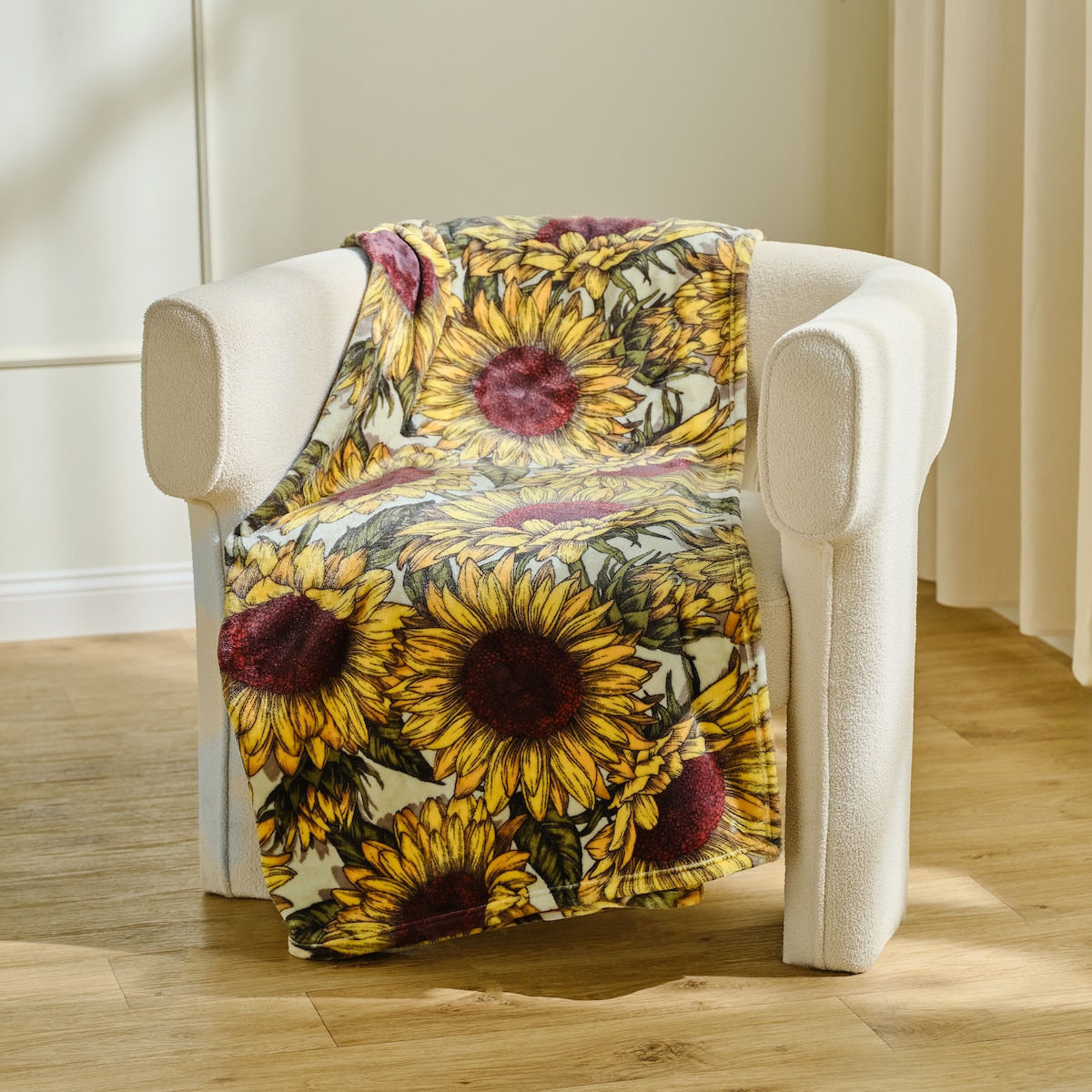 Drukowany koc Sunflorio 150x200 cm