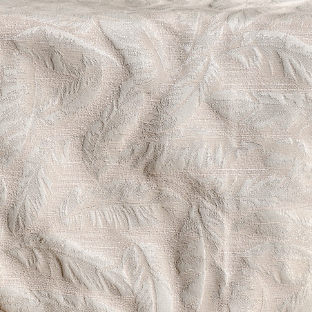 Bieżnik Żakardowy Sparkleaf 35x180 cm z motywem liściastym