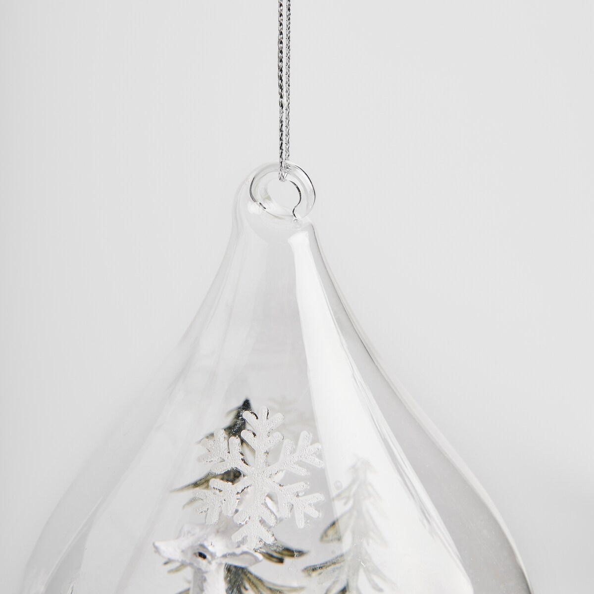Bombka szklana Snowki z motywem renifera