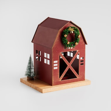 Lampion Nuthouse z motywem domku