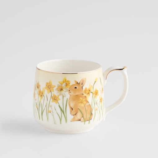 Kubek Daffelisbunny z motywem królika