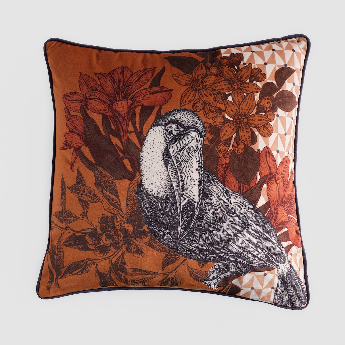 Poszewka z nadrukiem Tucani 45x45 cm