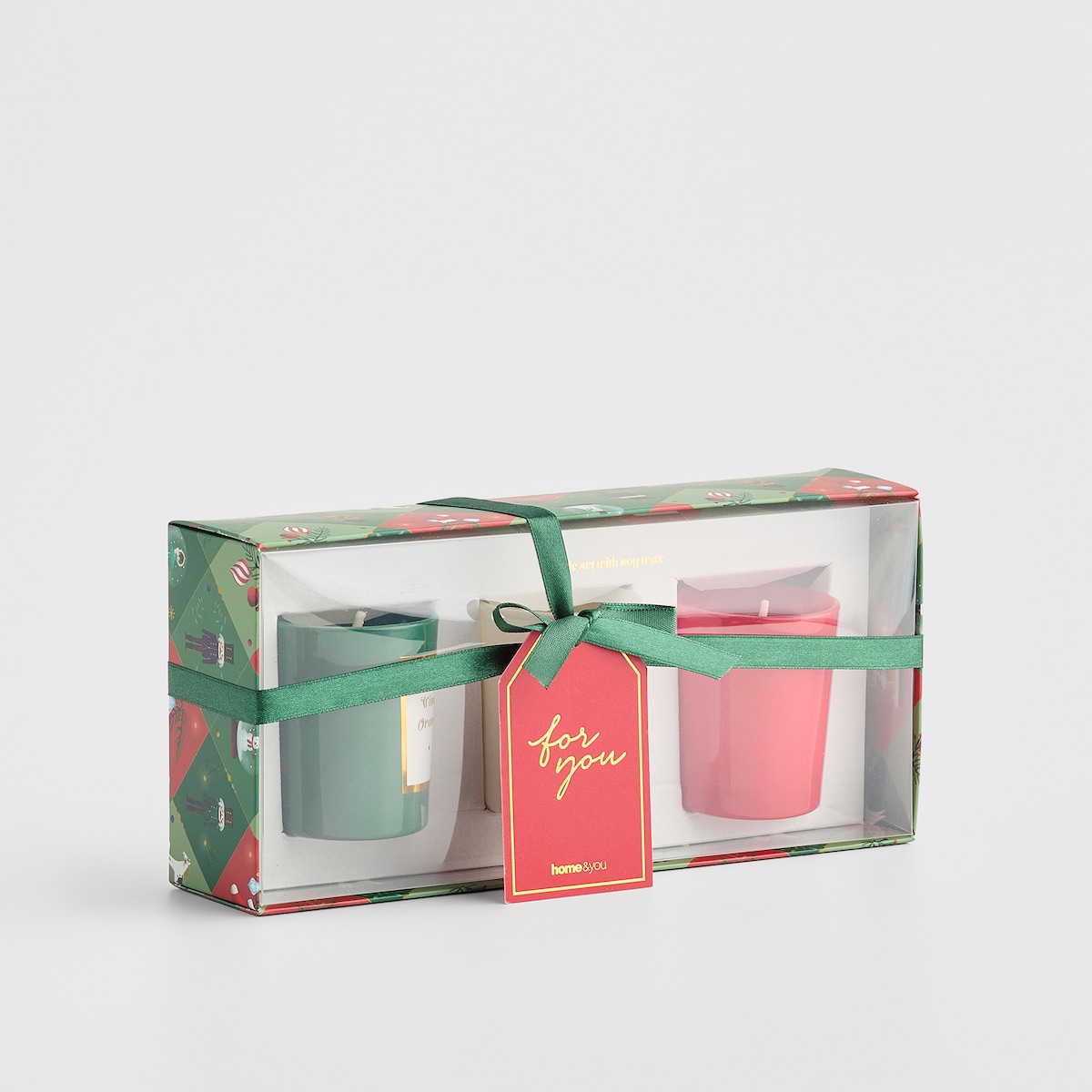 Komplet Świec Zapachowych Nutpatcher z motywem dziadka do orzechów