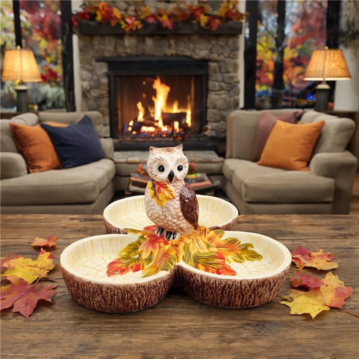 Patera Dekoracyjna Owleaf