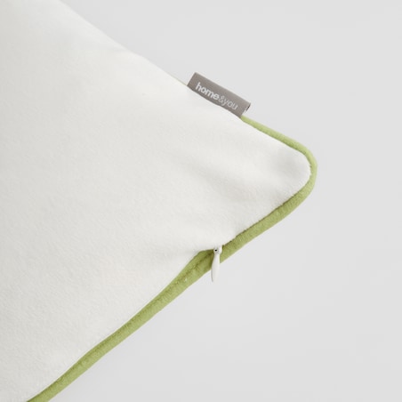 Poszewka Haftowana Broseley 45x45 cm z motywem kwiatowym