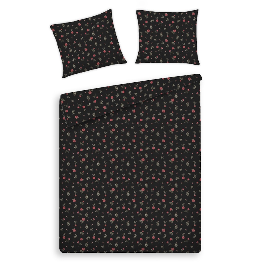 Pościel Bawełniana Dalinore 160x200 cm z wzorem kwiatowym