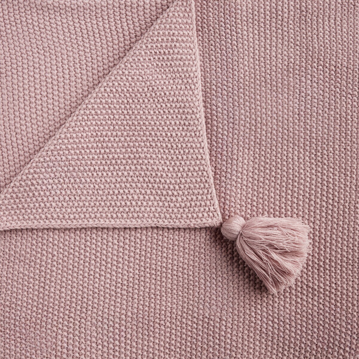 Jednokolorowy koc dzianinowy Zoltane 130x170 cm