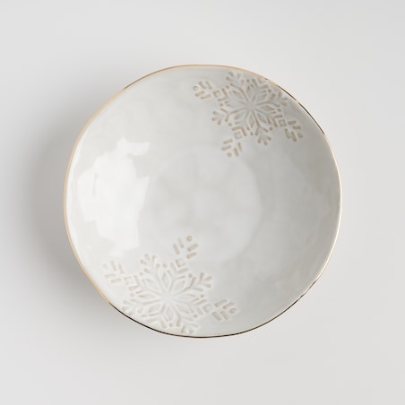 Miska Flakes z motywem śnieżynki