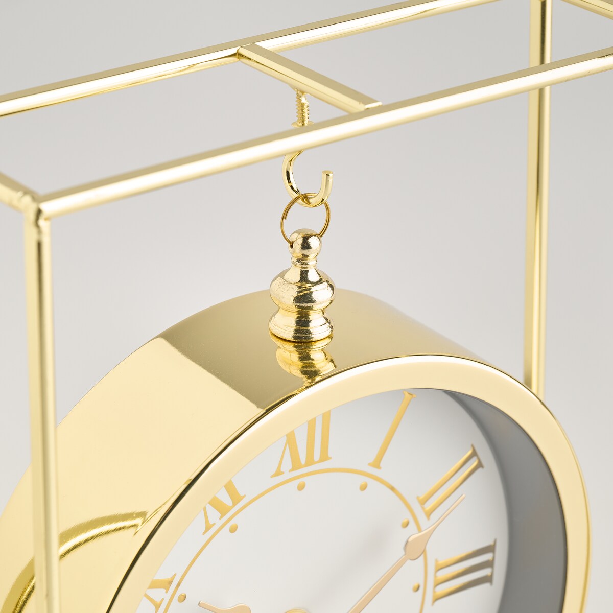 Zegar Stojący Luminis z motywem geometrycznym