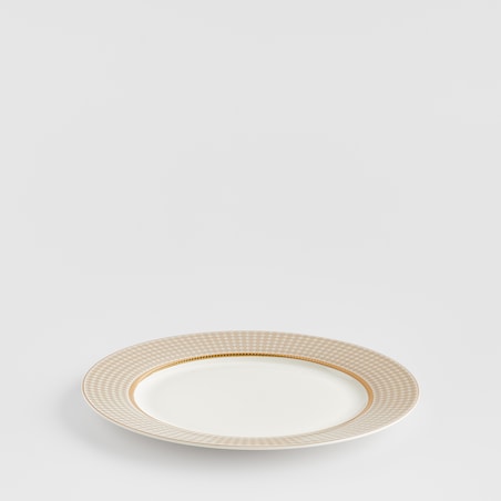 Talerz Deserowy Galanta z motywem geometrycznym