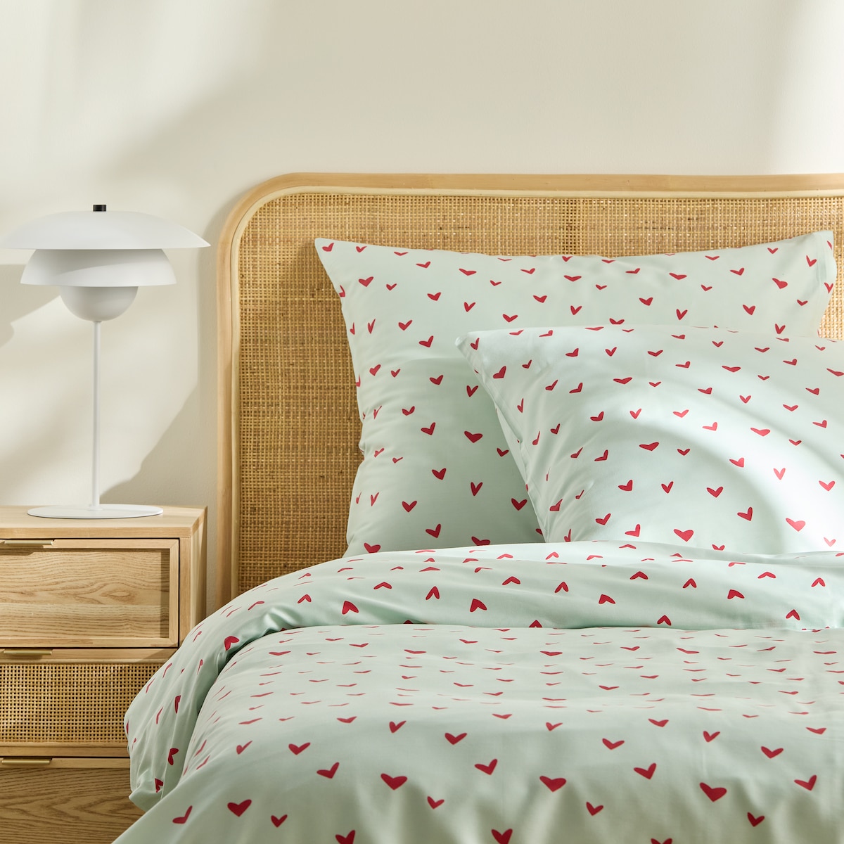 Pościel z bawełny satynowej Mallory 200x220 cm