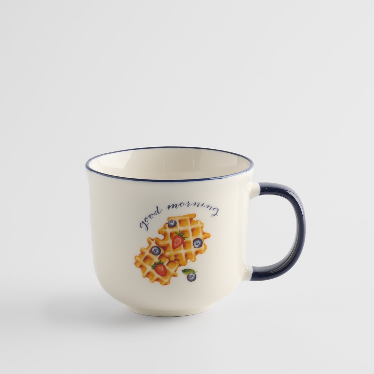 Kubek Brunchery waffle z motywem kulinarnym