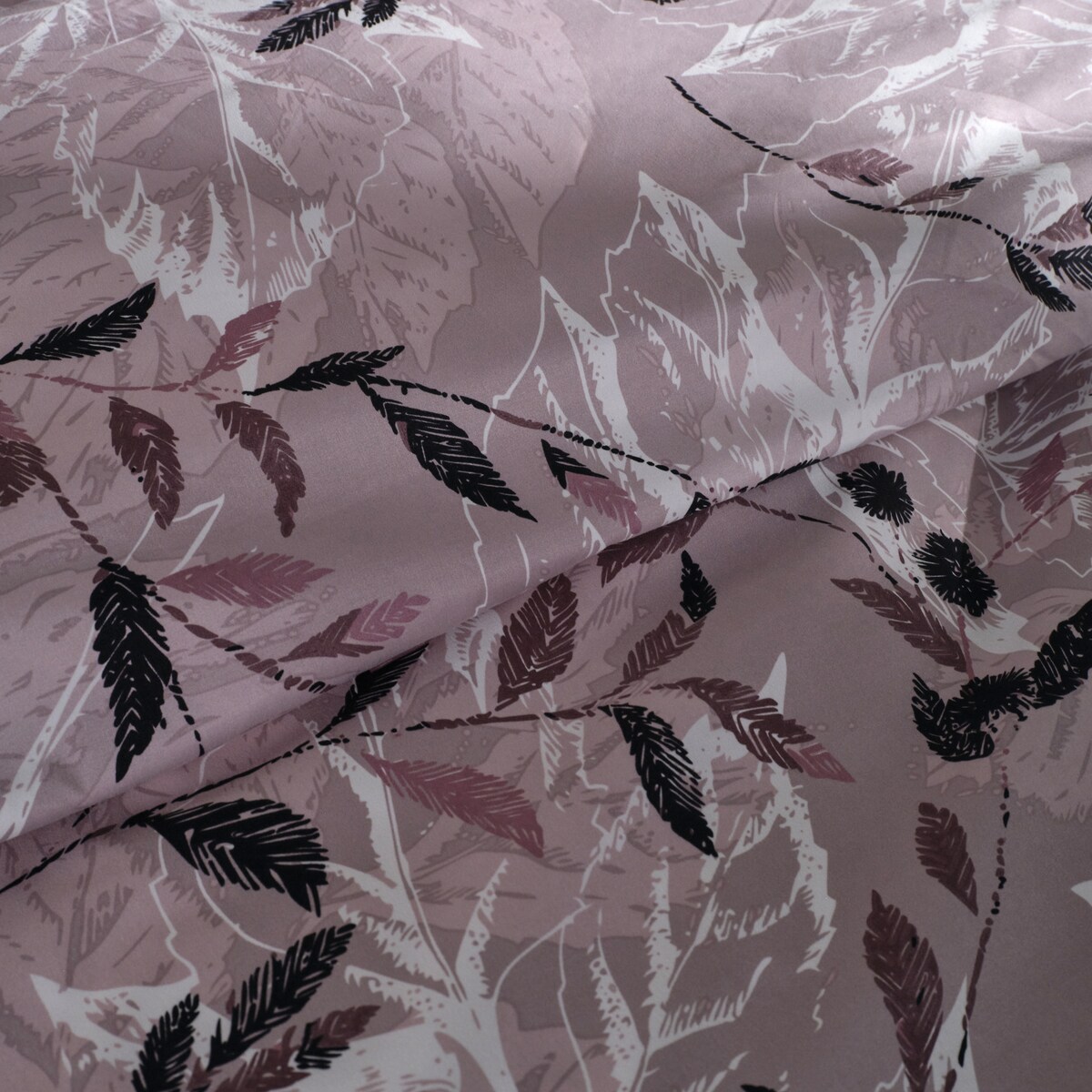 Pościel Z Mikrofibry Arianna 200x220 cm z motywem liściastym